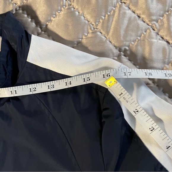ANTONY MORATO {XS} Navy Blue Windbreaker with Nautical White & Red Detail - Picture 13 of 14